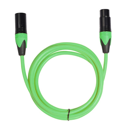 XRL Male to Female Microphone Mixer Audio Cable, Length: 1.8m (Green) - Microphone Audio Cable & Connector by buy2fix | Online Shopping UK | buy2fix