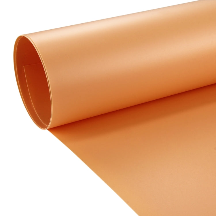 PULUZ Photography Background PVC Paper Kits for Studio Tent Box, Size: 121cm x 58cm(Orange) - Camera Accessories by buy2fix | Online Shopping UK | buy2fix