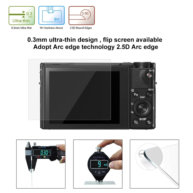 PULUZ 2.5D 9H Tempered Glass Film for Sony  Alpha 9 III - Camera Screen Guard by PULUZ | Online Shopping UK | buy2fix