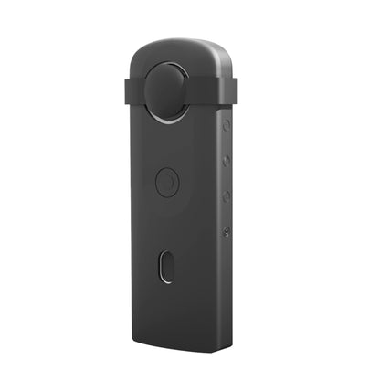 PULUZ Silicone Protective Case with Lens Cover for Ricoh Theta SC2 360 Panoramic Camera(Black) - DJI & GoPro Accessories by PULUZ | Online Shopping UK | buy2fix