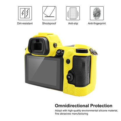 PULUZ Soft Silicone Protective Case for Nikon Z6 II(Yellow) - Camera Accessories by PULUZ | Online Shopping UK | buy2fix