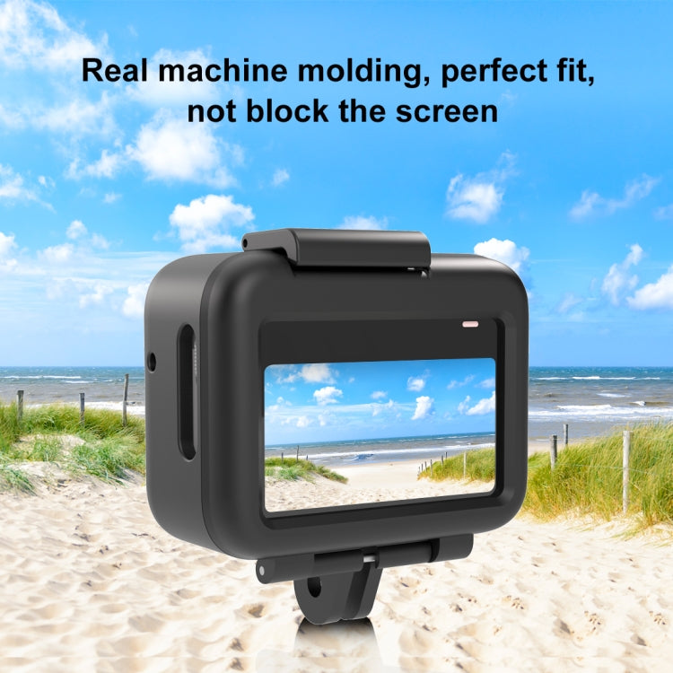 For Insta360 GO 3 PULUZ Camera Battery Case Plastic Protective Frame (Black) - Mount & Holder by PULUZ | Online Shopping UK | buy2fix