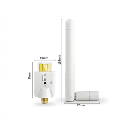 Mini High Power 802.11N 150M Wireless USB Adapter Card(White) - USB Network Adapter by buy2fix | Online Shopping UK | buy2fix