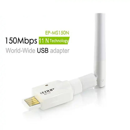 Mini High Power 802.11N 150M Wireless USB Adapter Card(White) - USB Network Adapter by buy2fix | Online Shopping UK | buy2fix