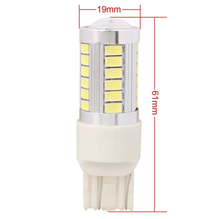 2 PCS T20/7443 16.5W 990LM 6500K White Light 5630 SMD Dual Wire 33 LED Car Brake / Steering Light Bulb, DC12V - In Car by buy2fix | Online Shopping UK | buy2fix