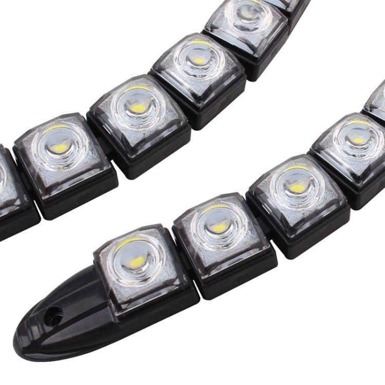 2 PCS  7W 14 LED SMD 5050 Flexible Snake LED Car Daytime Running Lights, DC 12V - In Car by buy2fix | Online Shopping UK | buy2fix