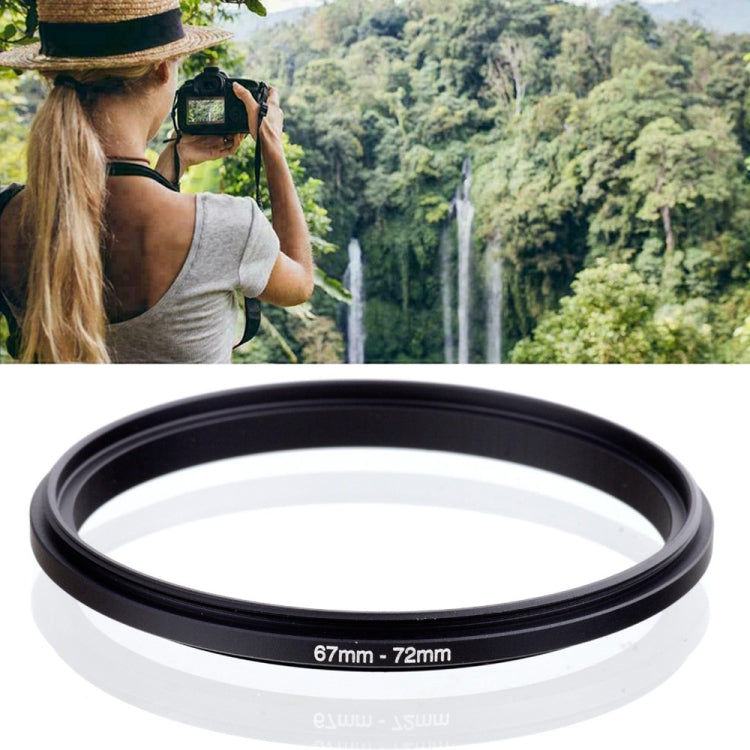 67mm-72mm Lens Stepping Ring(Black) - Camera Accessories by buy2fix | Online Shopping UK | buy2fix