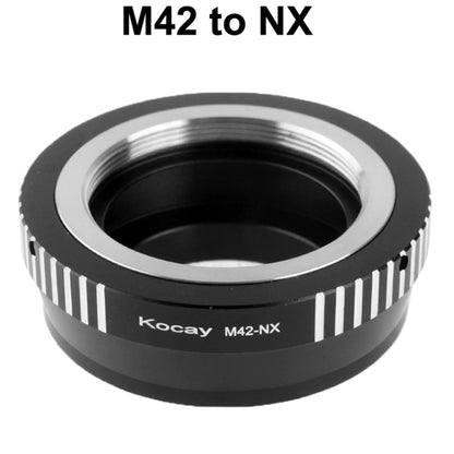 M42 Lens to NX Lens Mount Stepping Ring(Black) - Camera Accessories by buy2fix | Online Shopping UK | buy2fix