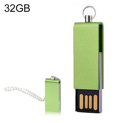 Mini Rotatable USB Flash Disk (32GB), Green - USB Flash Drives by buy2fix | Online Shopping UK | buy2fix