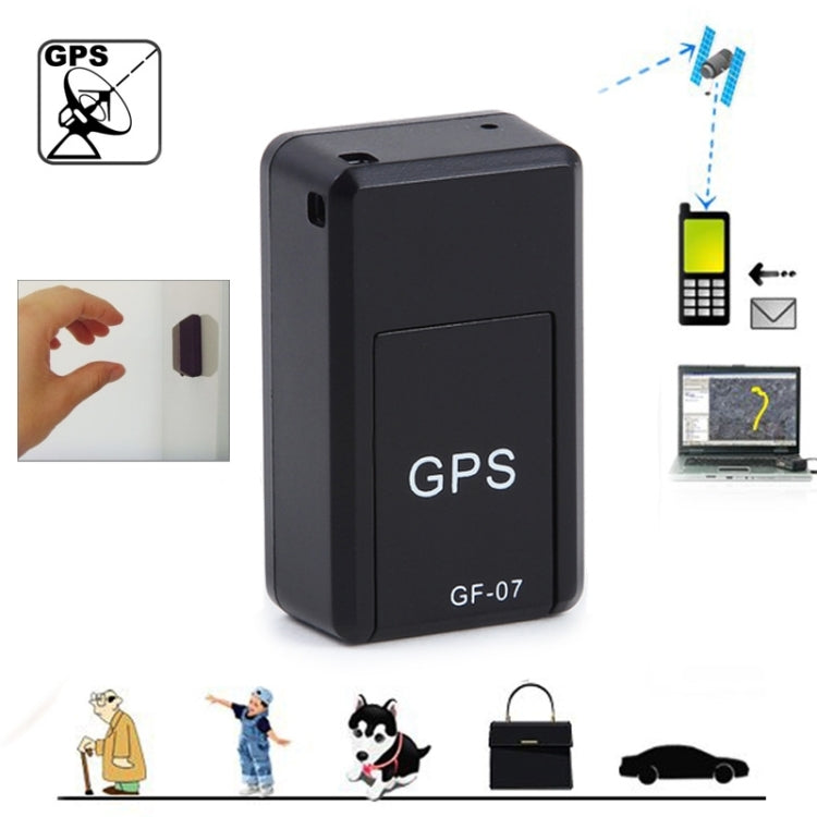 GF-07 GSM Quad Band GPRS Location Enhanced Magnetic Locator LBS Tracker - Personal Tracker by buy2fix | Online Shopping UK | buy2fix