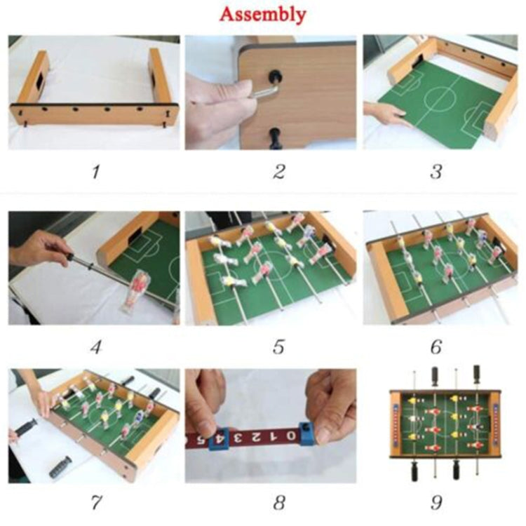 DIY Tabletop Football Game(Yellow) - DIY Developmental Toys by buy2fix | Online Shopping UK | buy2fix