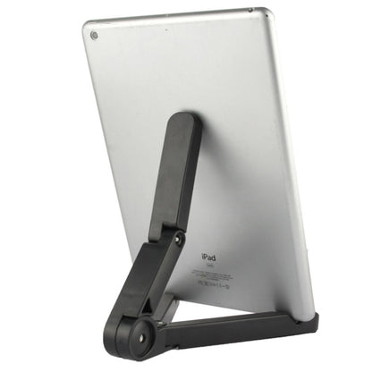 Piega Portatile Stand, Fold up Stand, For iPad, Galaxy, Huawei, Xiaomi, LG and Other 7 inch to 10 inch Tablet(Black) - Desktop Holder by buy2fix | Online Shopping UK | buy2fix