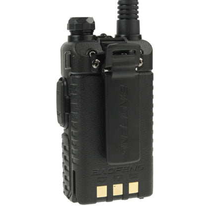 BAOFENG UV-5R Professional Dual Band Transceiver FM Two Way Radio Walkie Talkie Transmitter(Black) - Consumer Electronics by BAOFENG | Online Shopping UK | buy2fix
