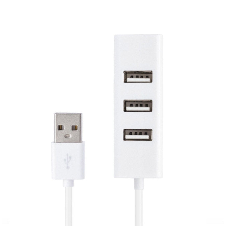 4 Ports USB 2.0 HUB for Apple Computer(White) - USB 2.0 HUB by buy2fix | Online Shopping UK | buy2fix