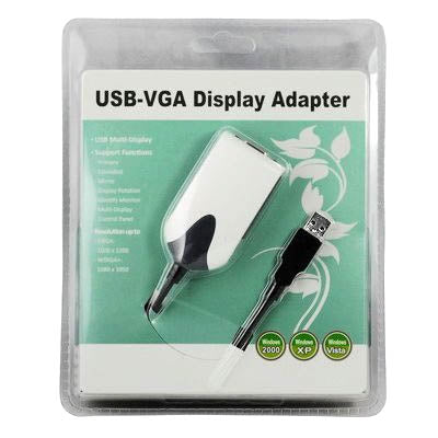 USB To VGA Multi-Monitor / Multi-Display Adapter, Resolution: 1680 x1050 - Cable by buy2fix | Online Shopping UK | buy2fix