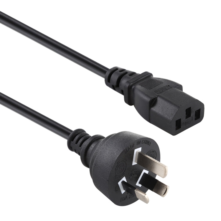 Computer PC POWER Cord 3 pin Cable, Length: 1.8m, AU Plug(Black) - Power Cord by buy2fix | Online Shopping UK | buy2fix