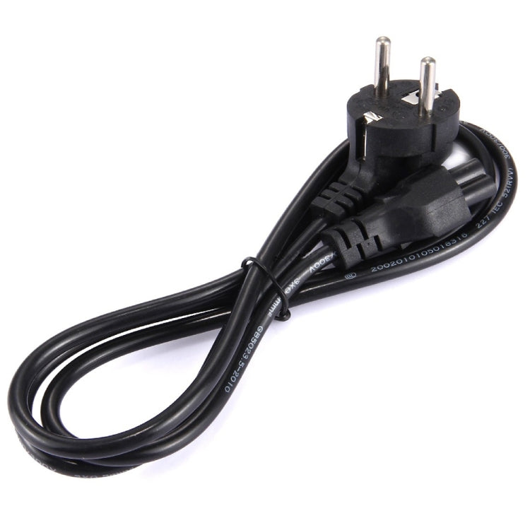 1.2m 3 Prong Style EU Notebook Power Cord - Power Cord by buy2fix | Online Shopping UK | buy2fix