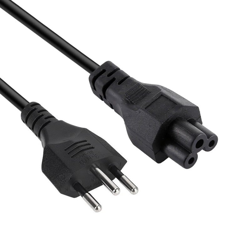 3 Prong Style Brazil Notebook AC Power Cord, Length: 1.8m ( OD6.8 ) - Power Cord by buy2fix | Online Shopping UK | buy2fix