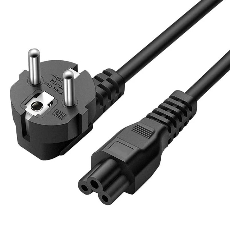 High Quality 3 Prong Style EU Notebook AC Power Cord, Length: 1.8m - Power Cord by buy2fix | Online Shopping UK | buy2fix