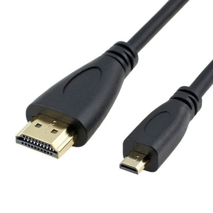 1.5m Micro HDMI to HDMI 19 Pin Cable, 1.4 Version(Black) -  by buy2fix | Online Shopping UK | buy2fix