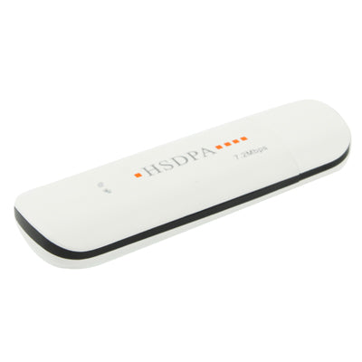 7.2Mbps HSDPA 3G USB 2.0 Wireless Modem with TF Card Slot, Sign Random Delivery(White) - 3G Mobile Wifi by buy2fix | Online Shopping UK | buy2fix