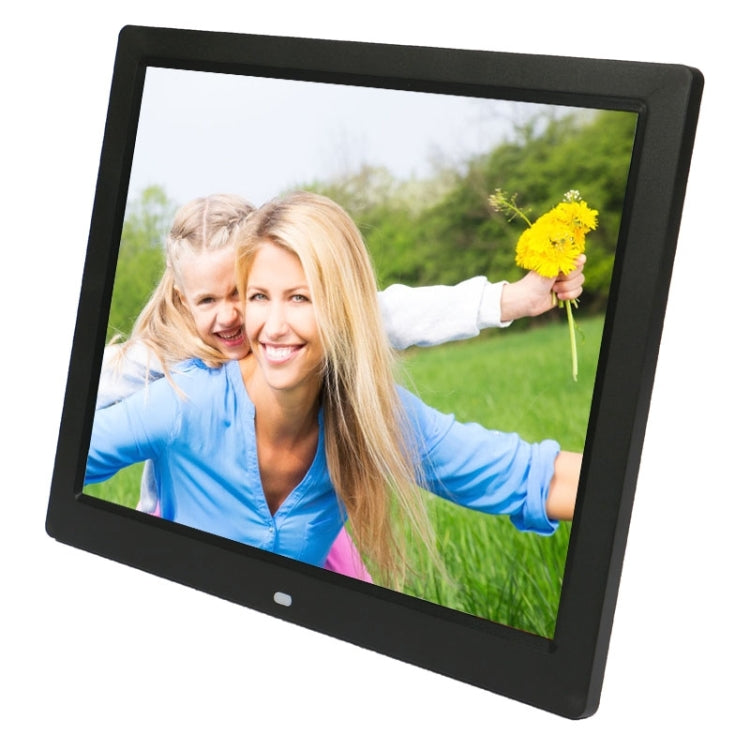 14 inch LED Display Multi-media Digital Photo Frame with Holder & Music & Movie Player, Support USB / SD / MS / MMC Card Input(Black) - Consumer Electronics by buy2fix | Online Shopping UK | buy2fix