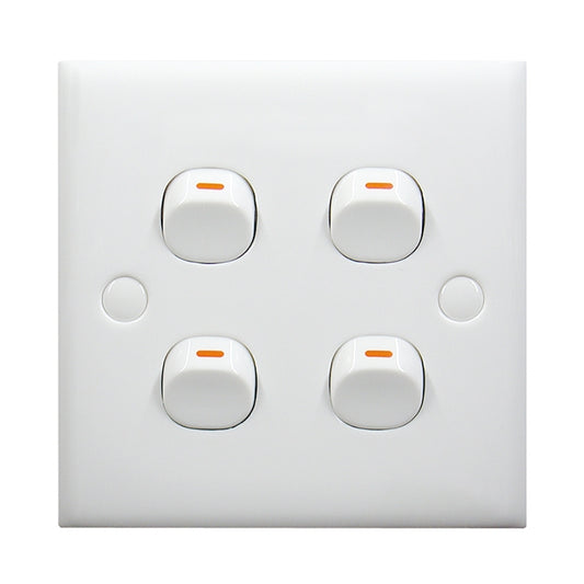 Electric Wall Switch (Size: 86 x 86mm) - Consumer Electronics by buy2fix | Online Shopping UK | buy2fix