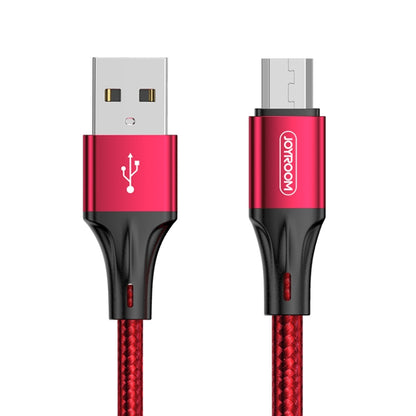 JOYROOM S-0230N1 N1 Series 0.2m 3A USB to Micro USB Data Sync Charge Cable(Red) - Micro USB Cable by JOYROOM | Online Shopping UK | buy2fix