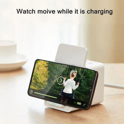 Original Xiaomi 10W Vertical Wireless Charger Socket with 3 USB Ports & Power Switch, Cable Length: 1.5m, CN Plug (White) - Multifunction Charger by Xiaomi | Online Shopping UK | buy2fix