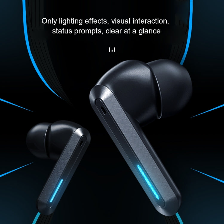 WK ET-V9 ET Series TWS Wireless Bluetooth 5.0 Gaming Earphone (Black) - TWS Earphone by WK | Online Shopping UK | buy2fix