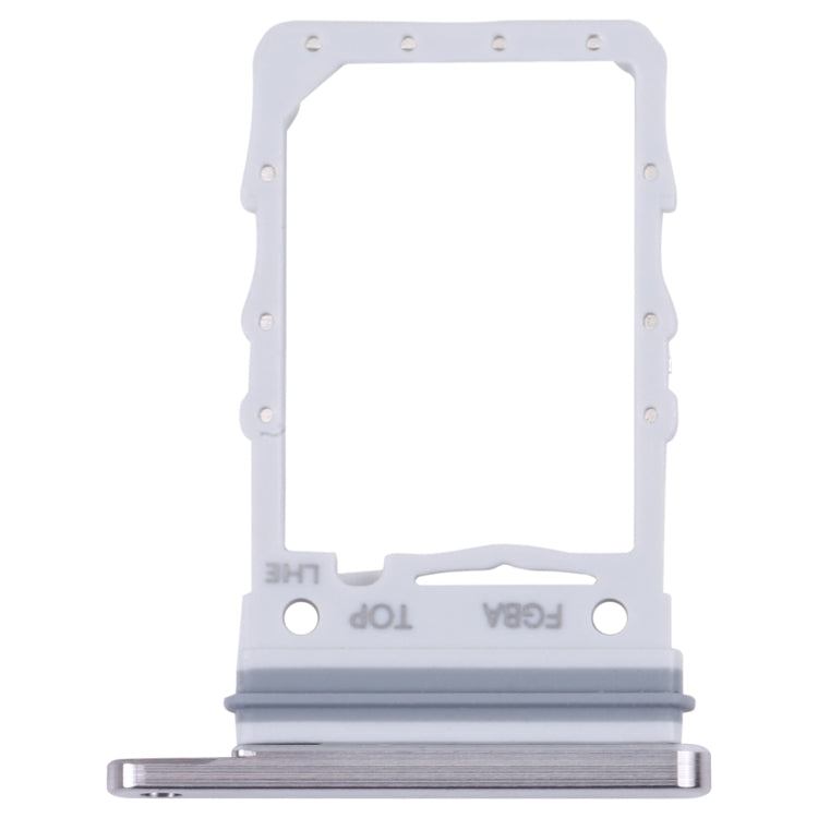 For Samsung Galaxy Z Flip4 SM-F721B Original SIM Card Tray (Silver) - Repair & Spare Parts by buy2fix | Online Shopping UK | buy2fix