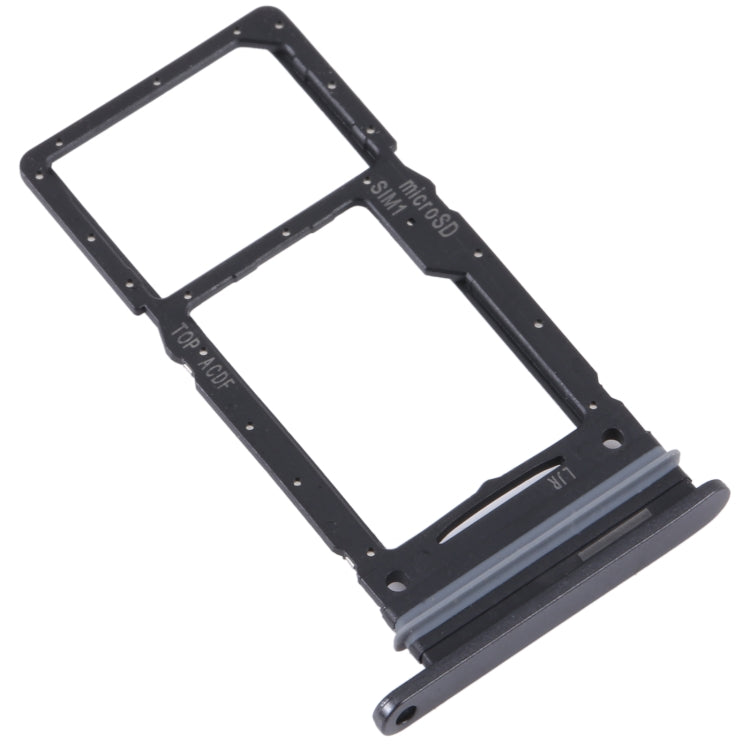 For Samsung Galaxy A34 SM-A346 Original SIM Card Tray + SIM / Micro SD Card Tray (Black) - Repair & Spare Parts by buy2fix | Online Shopping UK | buy2fix