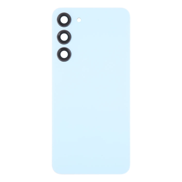 For Samsung Galaxy S23+ SM-S916B OEM Glass Battery Back Cover with Camera Lens Cover(Blue) - Repair & Spare Parts by buy2fix | Online Shopping UK | buy2fix