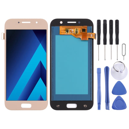 TFT LCD Screen for Galaxy A5 (2017), A520F, A520F/DS, A520K, A520L, A520S with Digitizer Full Assembly (TFT Material) (Gold) - LCD Screen by buy2fix | Online Shopping UK | buy2fix