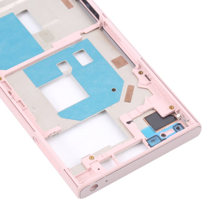 Middle Frame Bezel Plate for Sony Xperia X Compact (Pink) - Repair & Spare Parts by buy2fix | Online Shopping UK | buy2fix