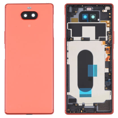 For Sony Xperia 8 Original Battery Back Cover(Orange) - Repair & Spare Parts by buy2fix | Online Shopping UK | buy2fix