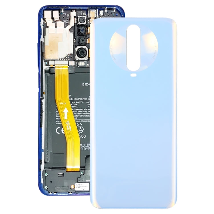 For Xiaomi Poco X2 OEM Glass Battery Back Cover(White) - Back Cover by buy2fix | Online Shopping UK | buy2fix