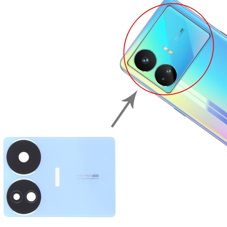 For Realme GT Neo5 SE Original Back Camera Lens (Blue) - Camera Series by buy2fix | Online Shopping UK | buy2fix