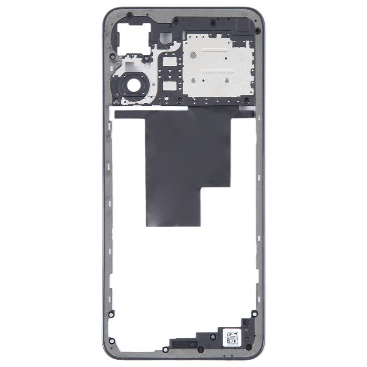 For Realme 10 4G Original Middle Frame Bezel Plate (Black) - Frame Bezel Plate by buy2fix | Online Shopping UK | buy2fix