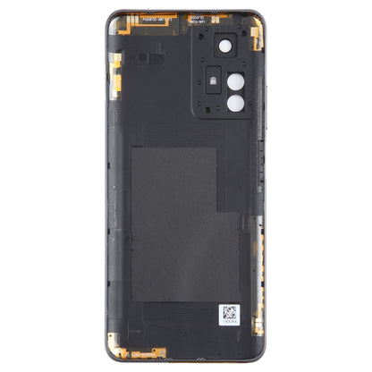 For ZTE Blade A72S A7050 Battery Back Cover(Black) - For ZTE by buy2fix | Online Shopping UK | buy2fix