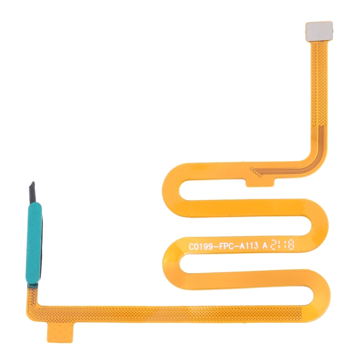 For Infinix Note 7 Lite X656 Original Fingerprint Sensor Flex Cable (Green) - Flex Cable by buy2fix | Online Shopping UK | buy2fix