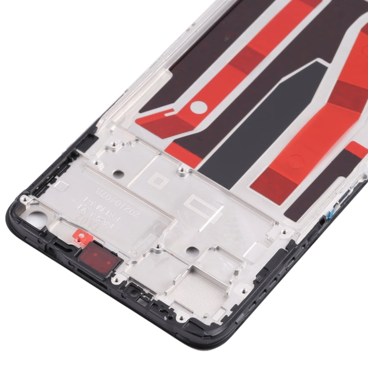 For OPPO Reno5 Z Front Housing LCD Frame Bezel Plate - Frame Bezel Plate by buy2fix | Online Shopping UK | buy2fix