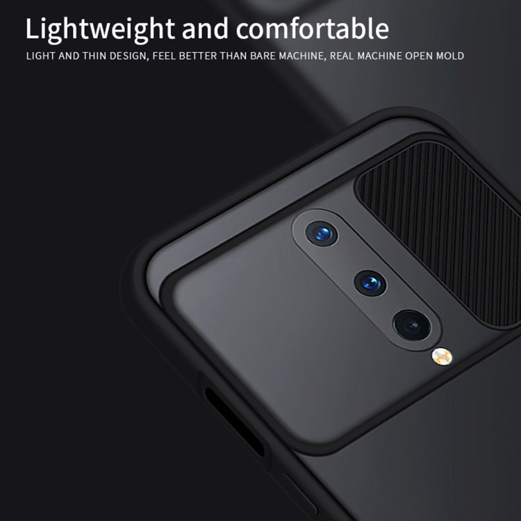 For OnePlus 8 MOFI Xing Dun Series Translucent Frosted PC + TPU Privacy Anti-glare Shockproof All-inclusive Protective Case(Black) - OnePlus Cases by MOFI | Online Shopping UK | buy2fix