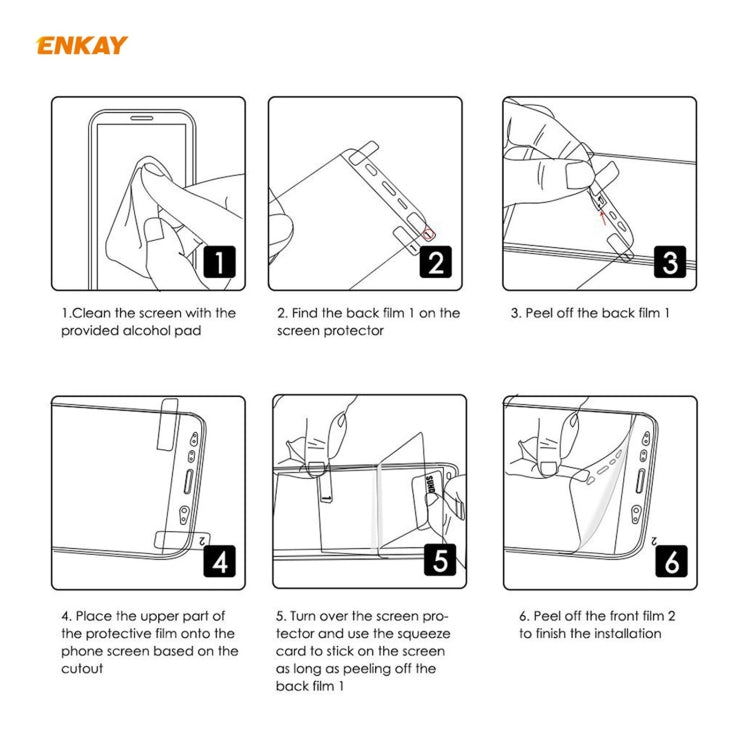 ENKAY Hat-Prince 0.1mm 3D Full Screen Protector Explosion-proof Hydrogel Film For iPhone 12 Pro Max - Apple Accessories by ENKAY | Online Shopping UK | buy2fix