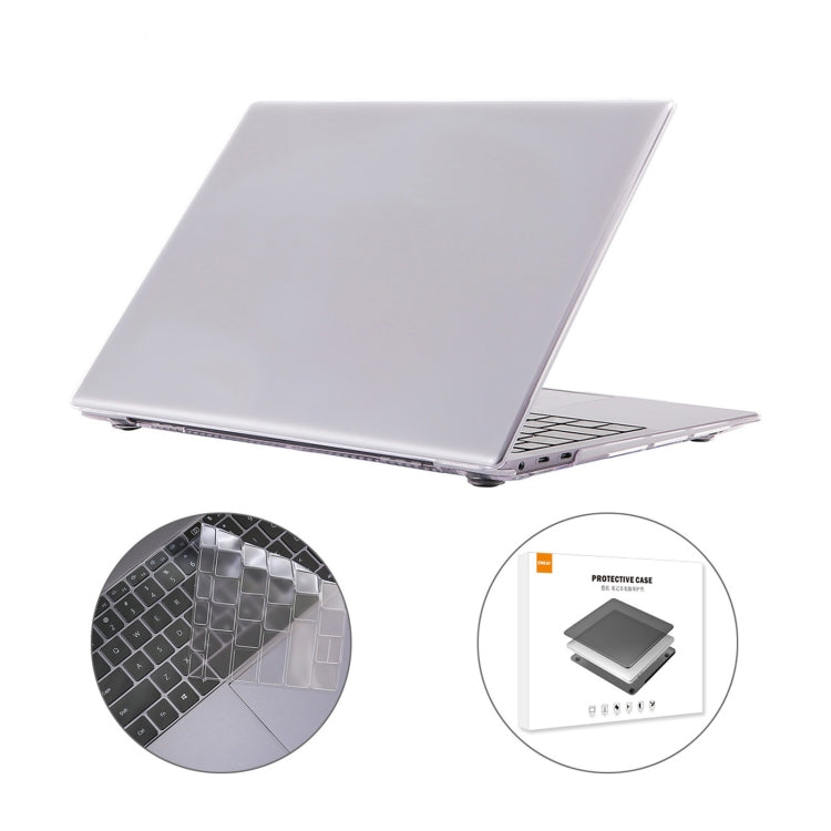 ENKAY for Huawei MateBook X Pro US Version 2 in 1 Crystal Protective Case with TPU Keyboard Film(Transparent) - Screen & Keyboard Cover by ENKAY | Online Shopping UK | buy2fix