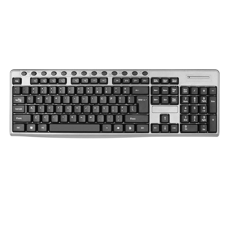 KB6600 104 Keys 2.4G Wireless Keyboard and Mouse Set - Wireless Keyboard by buy2fix | Online Shopping UK | buy2fix