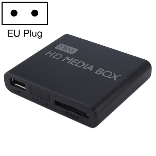 X9 Mini HD HDD Multimedia Player 4K Video Loop USB External Media Player AD Player(EU Plug) - Consumer Electronics by buy2fix | Online Shopping UK | buy2fix