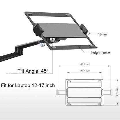 OL-3L Height Adjustable Laptop Stand - Computer & Networking by buy2fix | Online Shopping UK | buy2fix