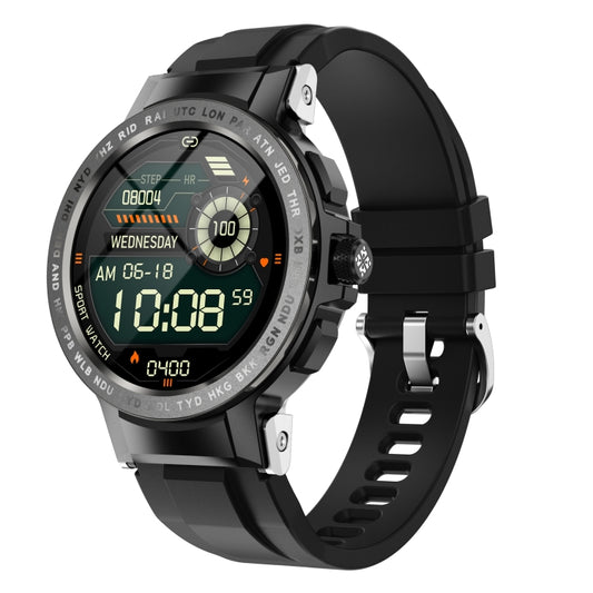 E19 1.28 inch Color Screen Smart Watch, IP68 Waterproof,Support Heart Rate Monitoring/Blood Pressure Monitoring/Blood Oxygen Monitoring/Sleep Monitoring(Black) - Smart Wear by buy2fix | Online Shopping UK | buy2fix