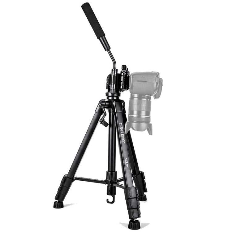 YUNTENG VCT-80 Aluminum Tripod Mount with Damping Ballhead - Tripods by YUNTENG | Online Shopping UK | buy2fix